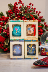 PALLINA POLISTIROLO RICOPERTA IN CARTA FANTASIA DIAM. 6