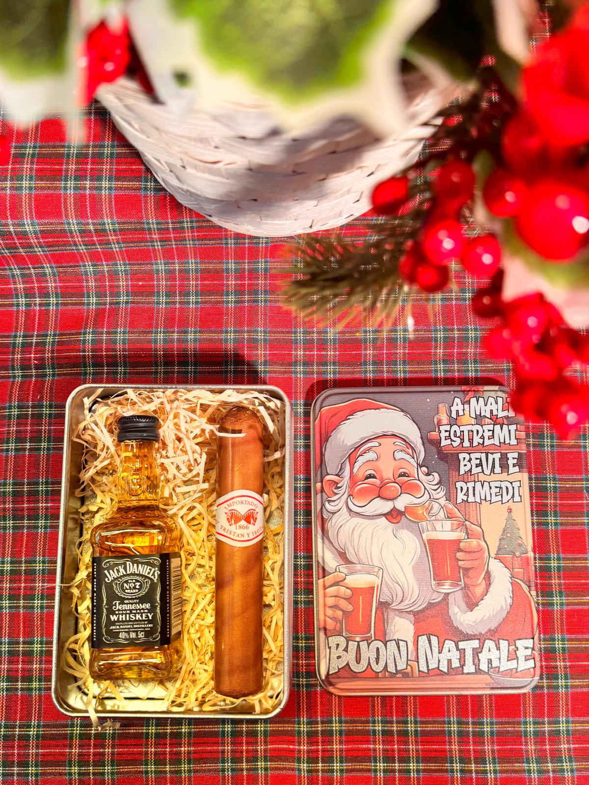 Build Your Box "A mali estremi Bevi e Rimedi" latta rettangolare