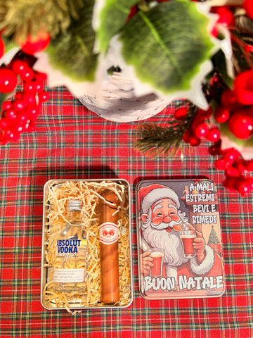 Build Your Box "A mali estremi Bevi e Rimedi" latta rettangolare