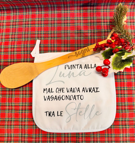 Pattina con Mestolo in legno