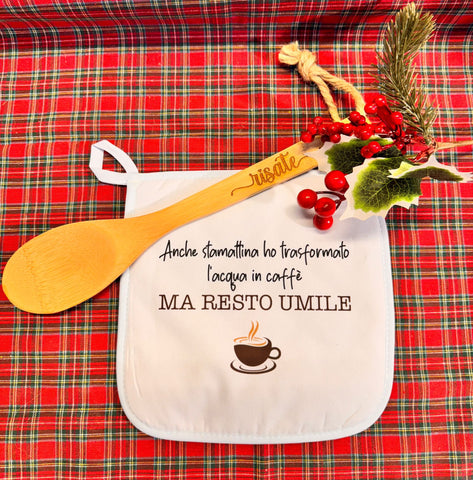 Pattina con Mestolo in legno