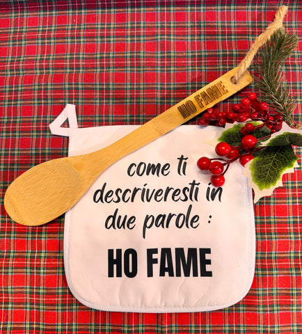 Pattina con Mestolo in legno