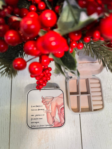 Portagioie in ecopelle