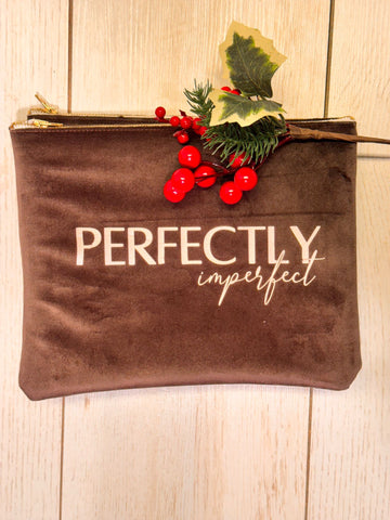 Borsetta in Velluto Cioccolato