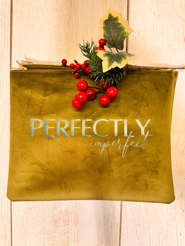 Borsetta in velluto Muschio