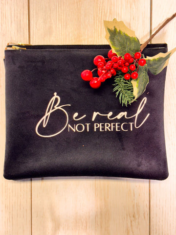 Borsetta in velluto nero