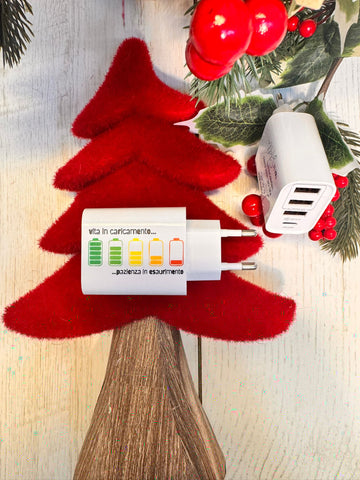 Presa Elettrica multipla con grafica